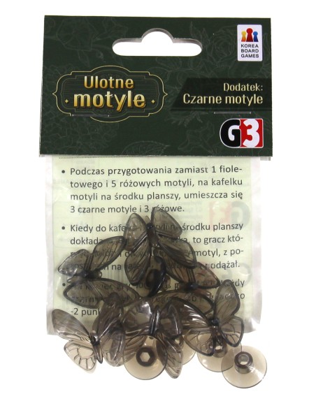Ulotne motyle: dodatek Czarne motyle