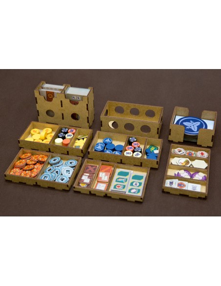 reDrewno Insert pasujący do gry Biały Zamek Duel