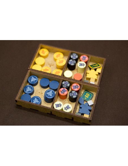 reDrewno Insert pasujący do gry Biały Zamek Duel