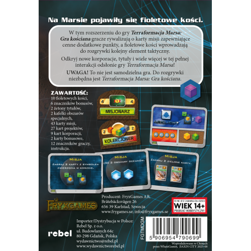 Terraformacja Marsa: Gra kościana -...