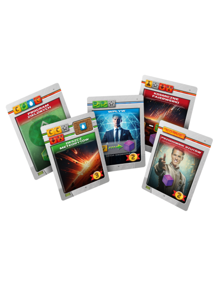 Terraformacja Marsa: Gra kościana - Misje