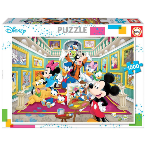 Puzzle 1000 el. Galeria sztuki Myszki...