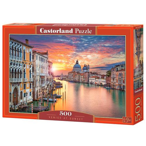 Puzzle 500 el. Zachód słońca w...