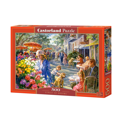 Puzzle 500 el. Ulica marzeń Castorland