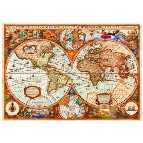 Puzzle 1000 Antyczna mapa Aimee...