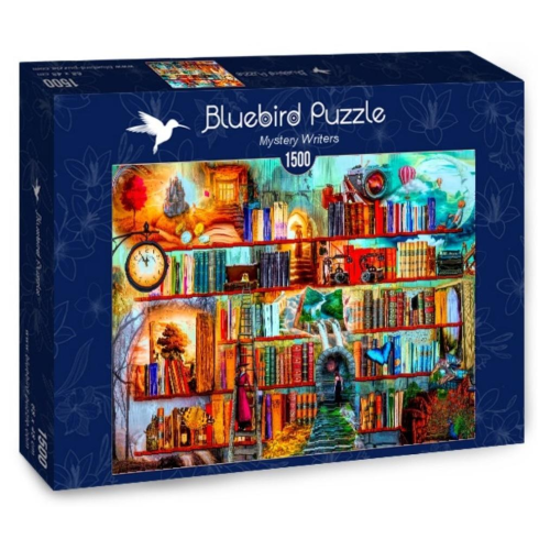 Puzzle 1500 el. Tajemniczy pisarze...