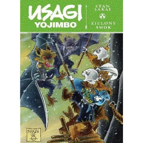 Usagi Yojimbo. Zielony smok. Tom 5...