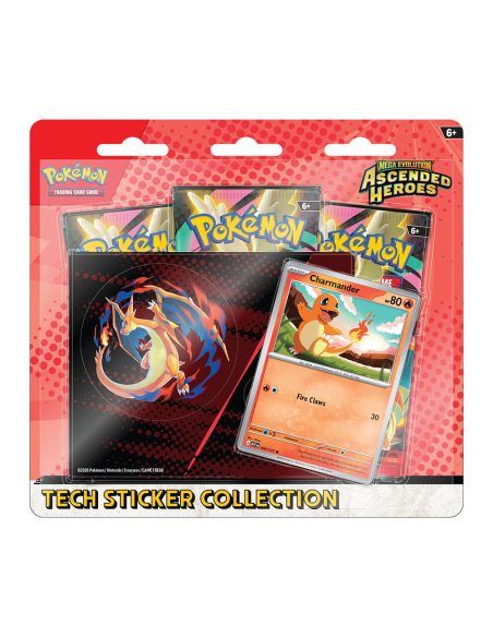 Pokémon TCG: Ascended Heroes - Tech Sticker – Zestaw (2 wzory)