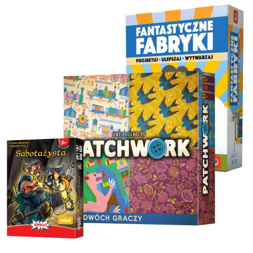 Pakiet Patchwork + Sabotażysta +...