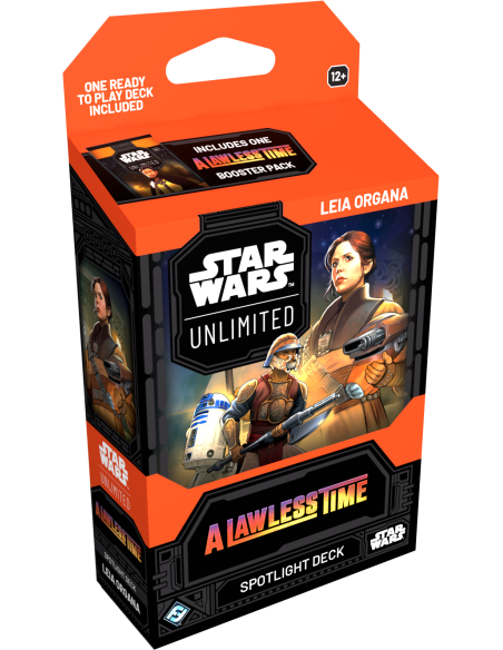 Star Wars: Unlimited Card Game - A Lawless Time - Spotlight Deck - Leia Organa
