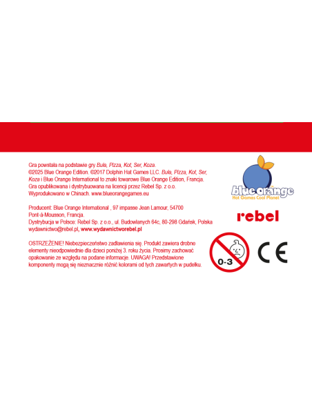 Buła, Bigos, Mak, Bóbr, Orzeł