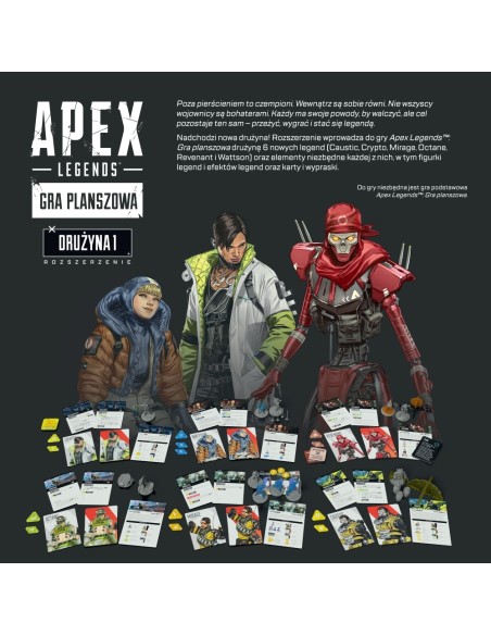 Apex Legends: Gra planszowa - Rozszerzenie: Drużyna 1