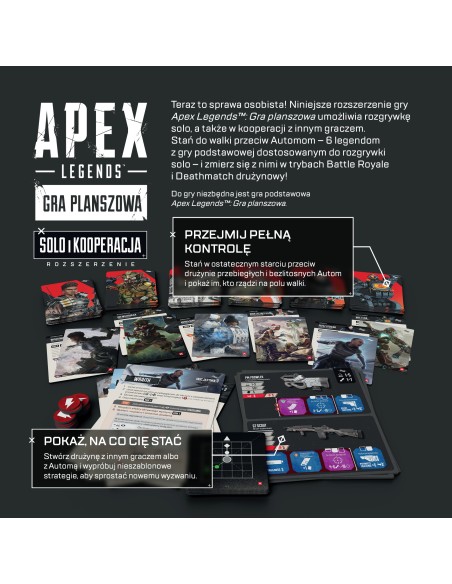 Apex Legends: Gra planszowa - Rozszerzenie: Solo i kooperacja