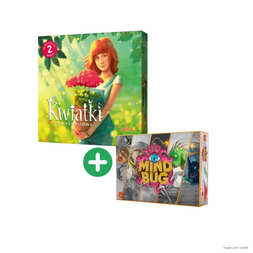 Zestaw: Kwiatki + Mindbug
