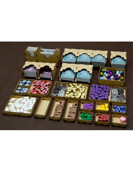 reDrewno Insert pasujący do gry Na Skrzydłach Smoków z dodatkiem Smocza Akademia