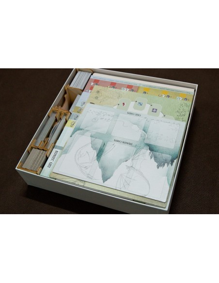 reDrewno Insert pasujący do gry Na Skrzydłach Smoków z dodatkiem Smocza Akademia