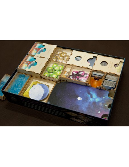 reDrewno Insert do gry SETI z dodatkiem Agencje Kosmiczne