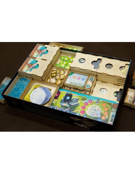 reDrewno Insert do gry SETI z dodatkiem Agencje Kosmiczne