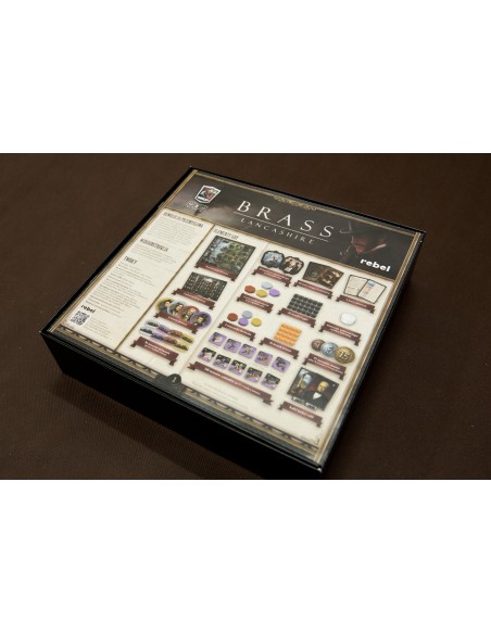 reDrewno Insert pasujący do gry Brass: Lancashire (edycja deluxe)