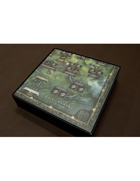 reDrewno Insert pasujący do gry Brass: Lancashire (edycja deluxe)