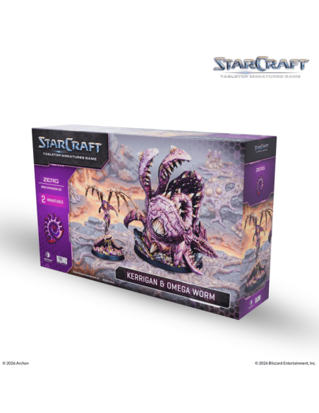StarCraft: Kerrigan & Omega Worm - Zerg - Hero Expansion Set