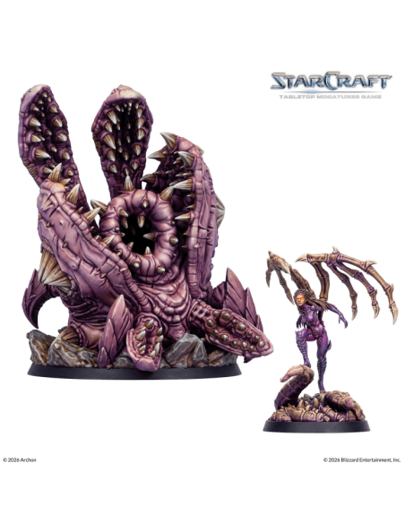 StarCraft: Kerrigan & Omega Worm - Zerg - Hero Expansion Set