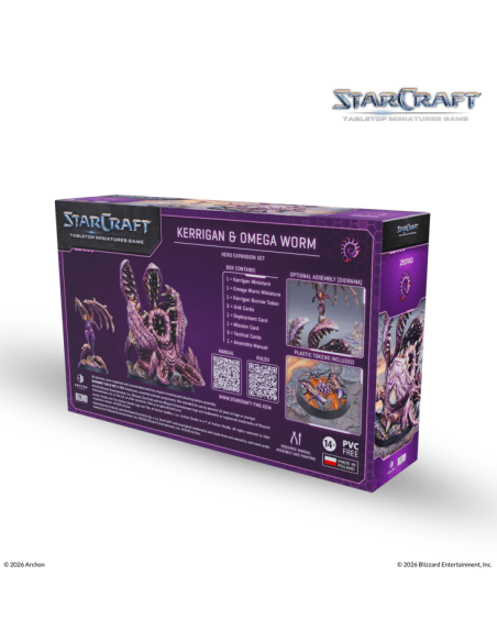 StarCraft: Kerrigan & Omega Worm - Zerg - Hero Expansion Set