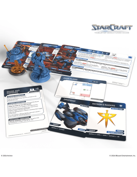 StarCraft: Jim Raynor & Point Defense Drone - Terran - Expansion Set