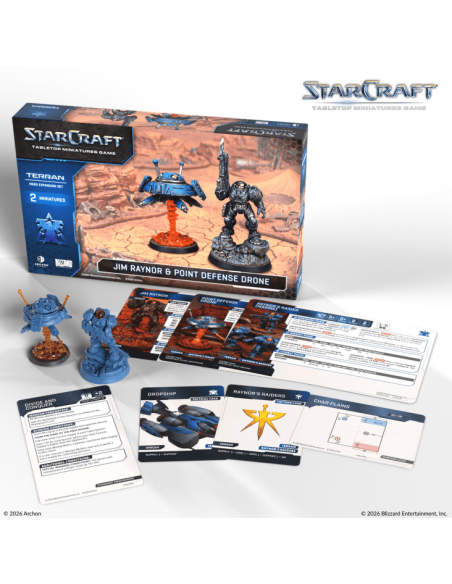 StarCraft: Jim Raynor & Point Defense Drone - Terran - Expansion Set