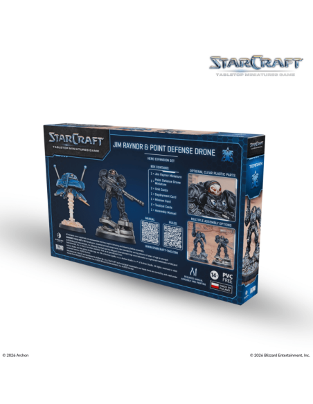 StarCraft: Jim Raynor & Point Defense Drone - Terran - Expansion Set