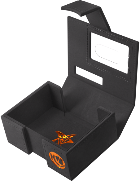 Gamegenic: Arkham Horror - Investigator Deck Tome - Seeker (Black-Orange)