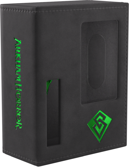 Gamegenic: Arkham Horror - Investigator Deck Tome - Rogue (Black-Green)