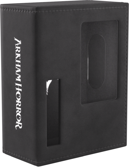 Gamegenic: Arkham Horror - Investigator Deck Tome - Neutral (Black-Gray)