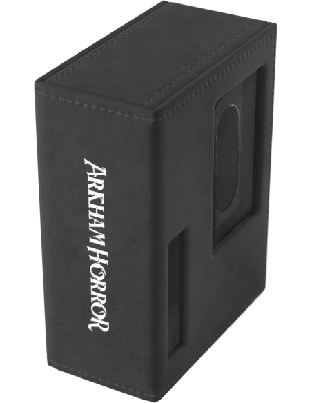 Gamegenic: Arkham Horror - Investigator Deck Tome - Neutral (Black-Gray)