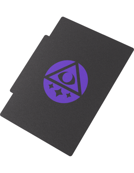 Gamegenic: Arkham Horror - Investigator Deck Tome - Mystic (Black-Purple)