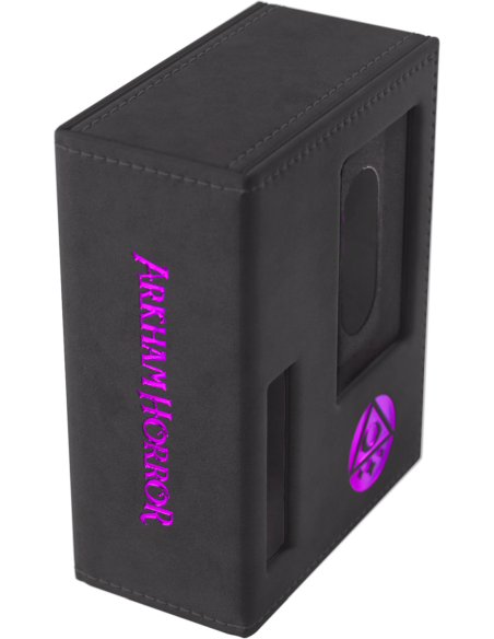 Gamegenic: Arkham Horror - Investigator Deck Tome - Mystic (Black-Purple)