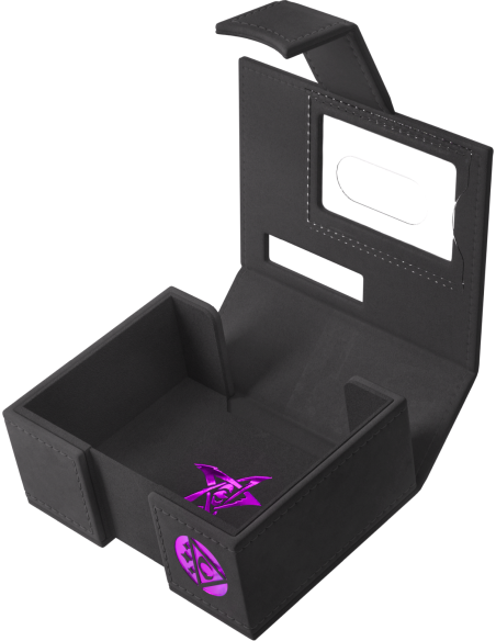 Gamegenic: Arkham Horror - Investigator Deck Tome - Mystic (Black-Purple)