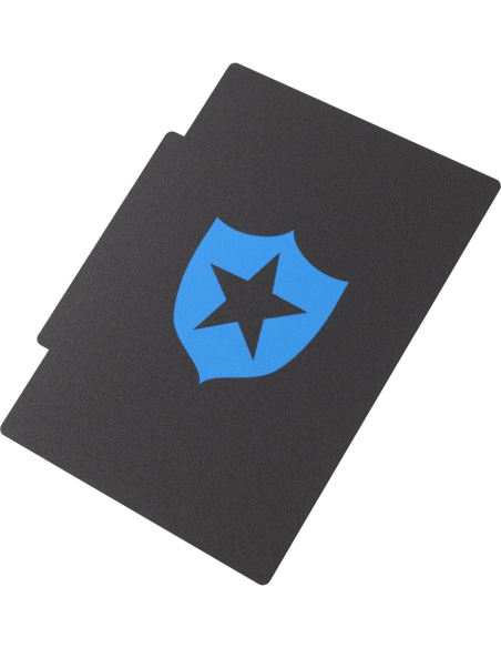 Gamegenic: Arkham Horror - Investigator Deck Tome - Guardian (Black-Blue)