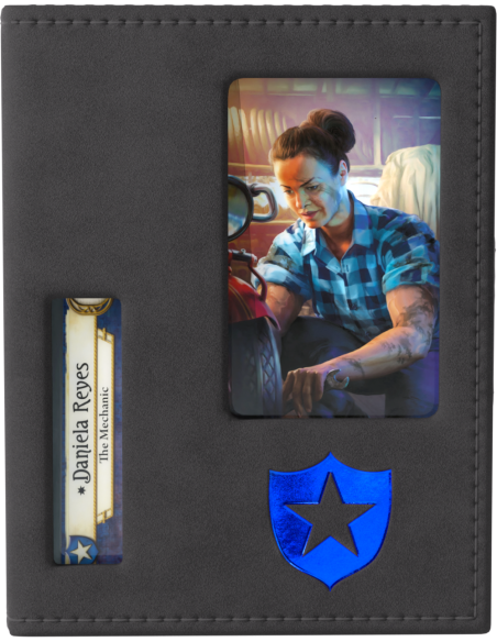 Gamegenic: Arkham Horror - Investigator Deck Tome - Guardian (Black-Blue)