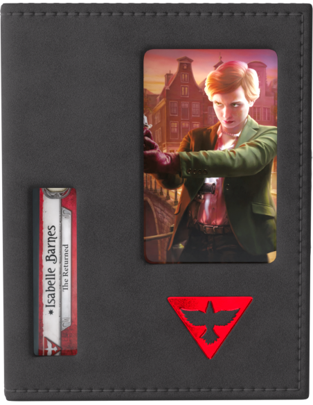 Gamegenic: Arkham Horror - Investigator Deck Tome - Survivor (Black-Red)