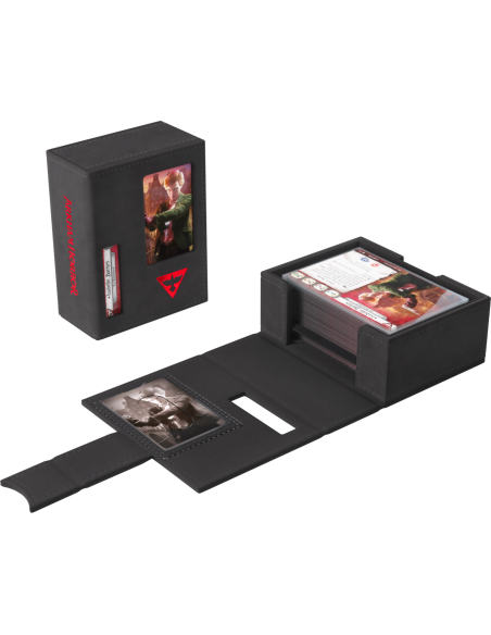 Gamegenic: Arkham Horror - Investigator Deck Tome - Survivor (Black-Red)