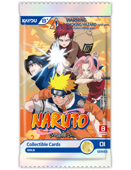 Naruto: Smriti Collectible Cards - Earth Scroll - Gold Booster