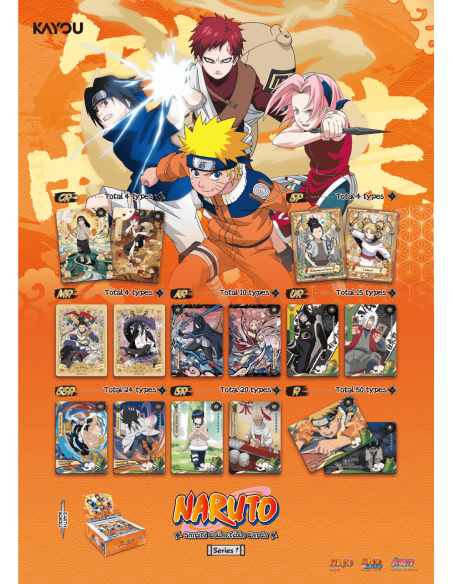 Naruto: Smriti Collectible Cards - Earth Scroll - Gold Booster