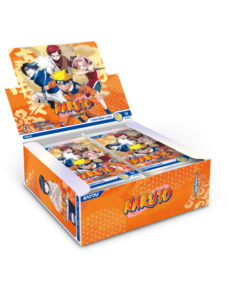 Naruto: Smriti Collectible Cards - Earth Scroll - Gold Booster Box