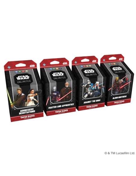 Star Wars: Unlimited Card Game - Twin Suns Format - Deck Display