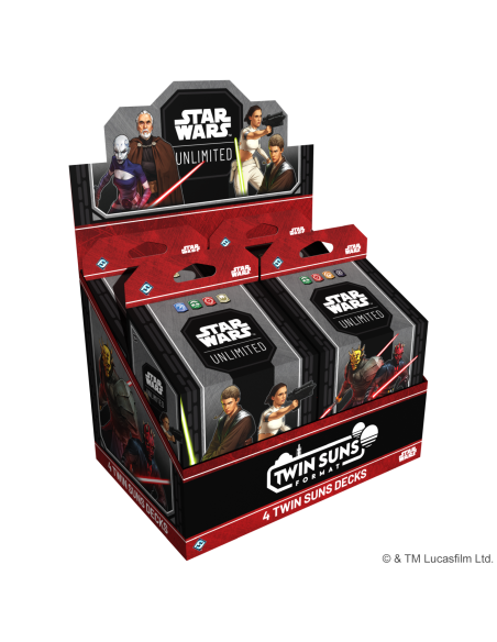 Star Wars: Unlimited Card Game - Twin Suns Format - Deck Display