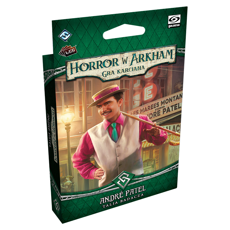 Horror w Arkham LCG: André Patel - talia początkowa