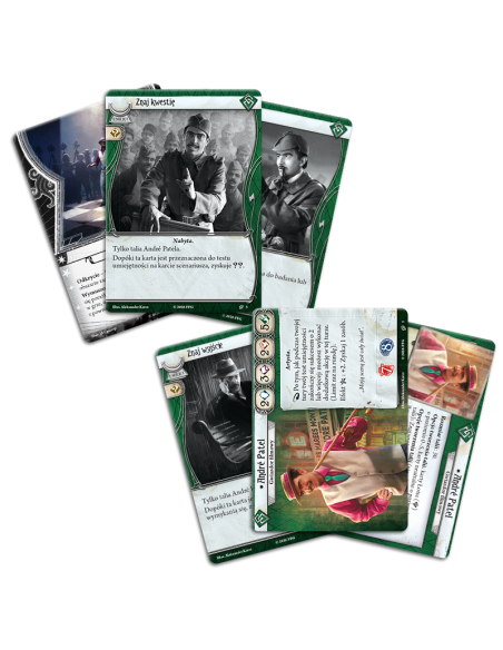 Horror w Arkham LCG: André Patel - talia początkowa