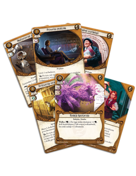 Horror w Arkham LCG: Carolyn Fern - talia początkowa