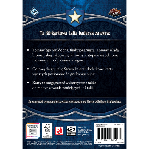 Horror w Arkham LCG: Tommy Muldoon -...